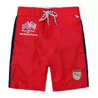 2013 shorts ralph lauren hommes beach pants polo italie rouge